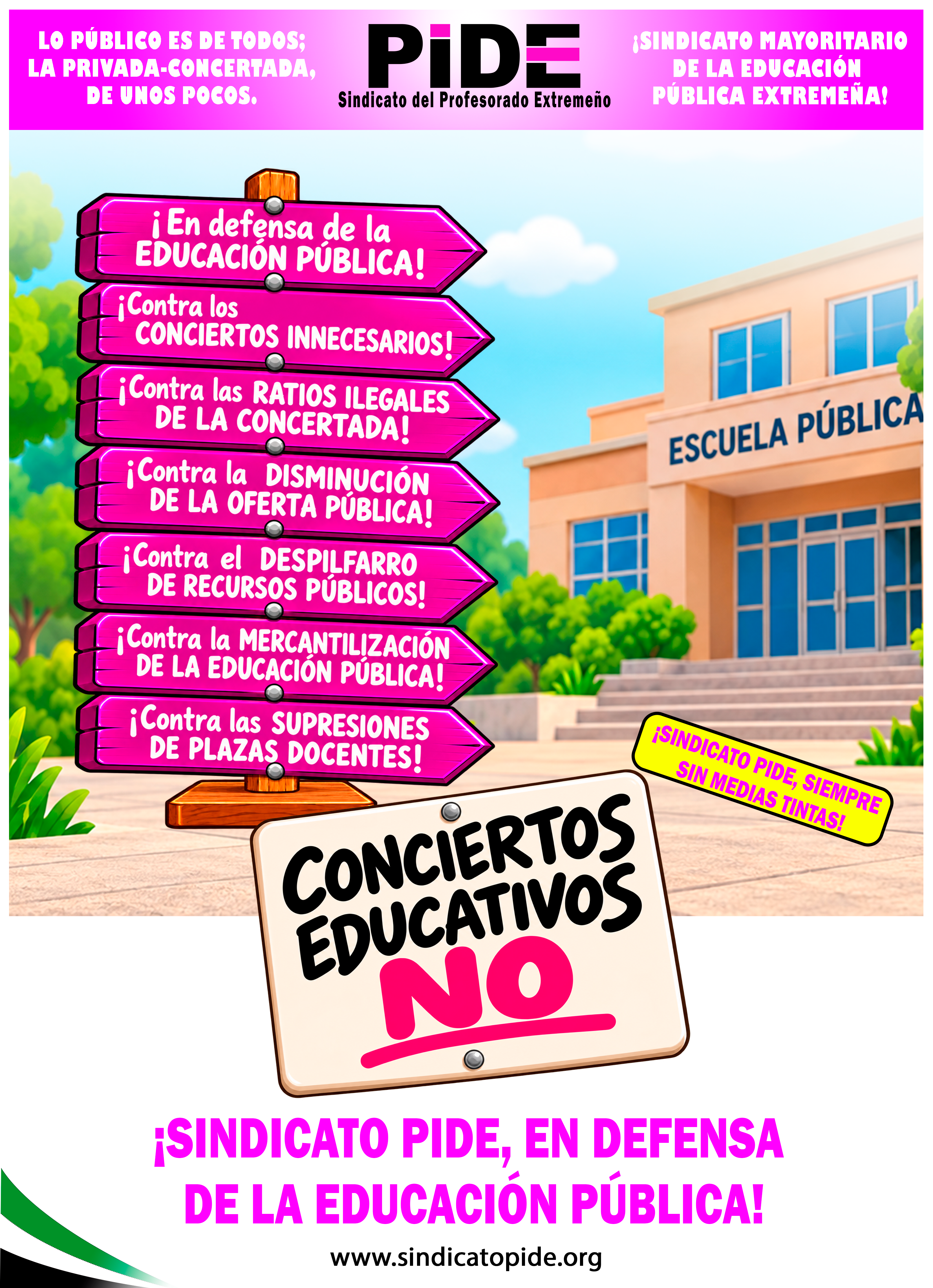 No concertada
